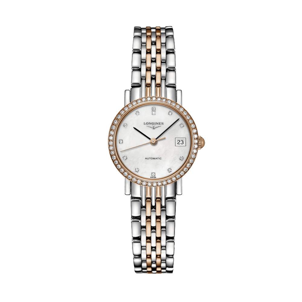 Longines Elegant Women's 25.50mm Stainless Steel Automatic Watch L4.309.5.88.7