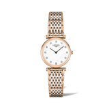 Longines La Grande Classique Women's 24mm Stainless Steel & 18ct Rose Gold Quartz Watch L4.209.1.97.7 - Wallace Bishop