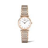 Longines La Grande Classique Women's 24mm Stainless Steel & 18ct Rose Gold Quartz Watch L4.209.1.97.7