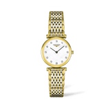Longines La Grande Classique Women's 24mm Stainless Steel & Yellow IP Quartz Watch