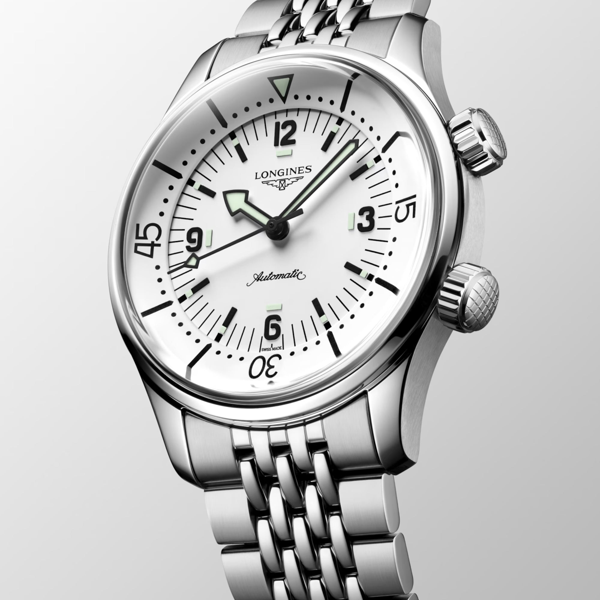 Longines Heritage Diver Automatic Men's 39mm Watch L3.764.4.16.6
