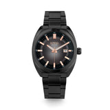 Loyal Adventurer Sport Men's 41.50mm Black and Steel Quartz Watch