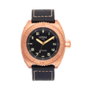 Loyal Men's Scuba Bronze Quartz Diver Watch Black Dial