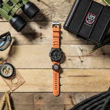 Luminox Men's Black PVD Quartz Chronograph Sport Watch Black Dial