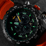Luminox Men's Black PVD Quartz Chronograph Sport Watch Black Dial