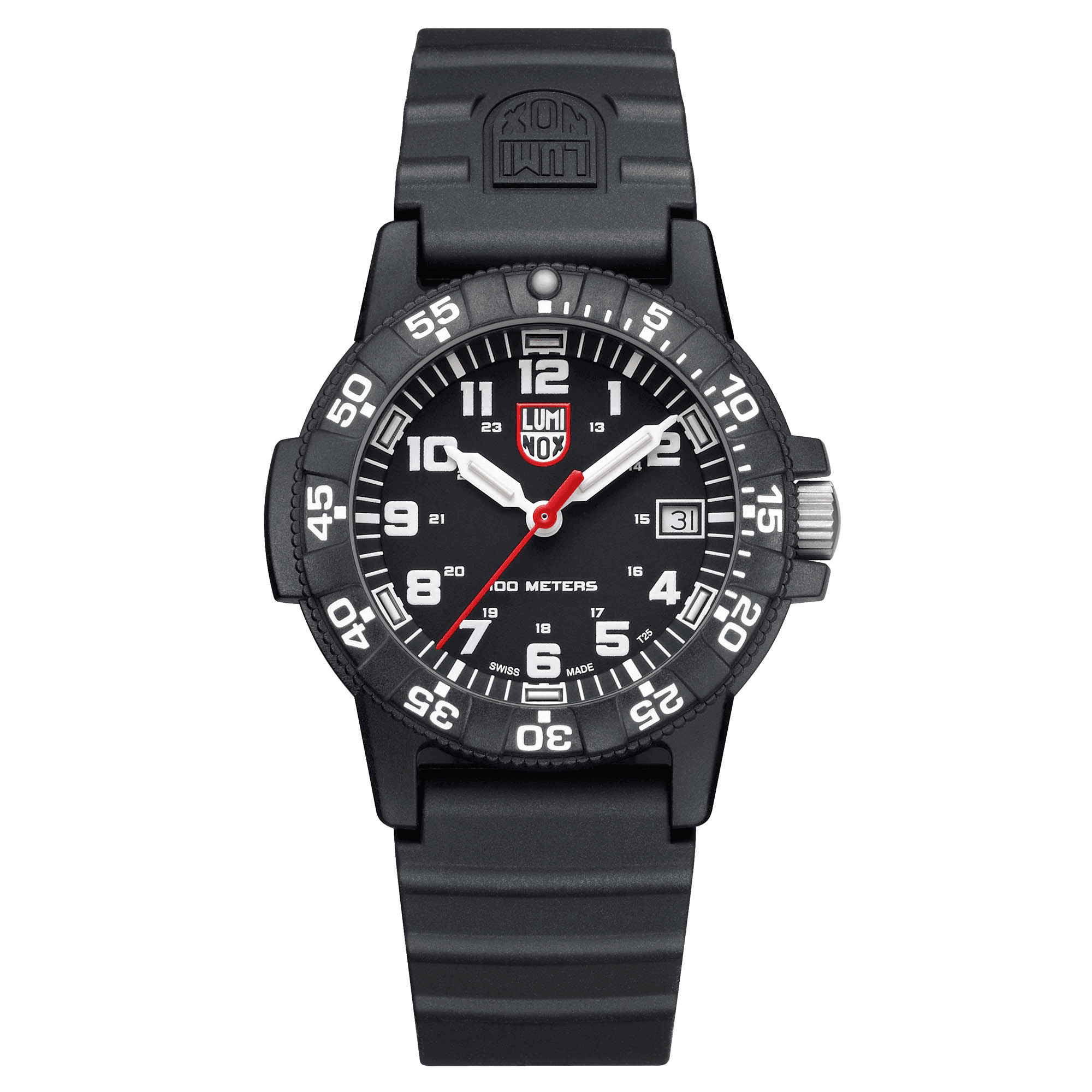 Luminox Men's Black PVD Quartz Sport Watch Black Dial
