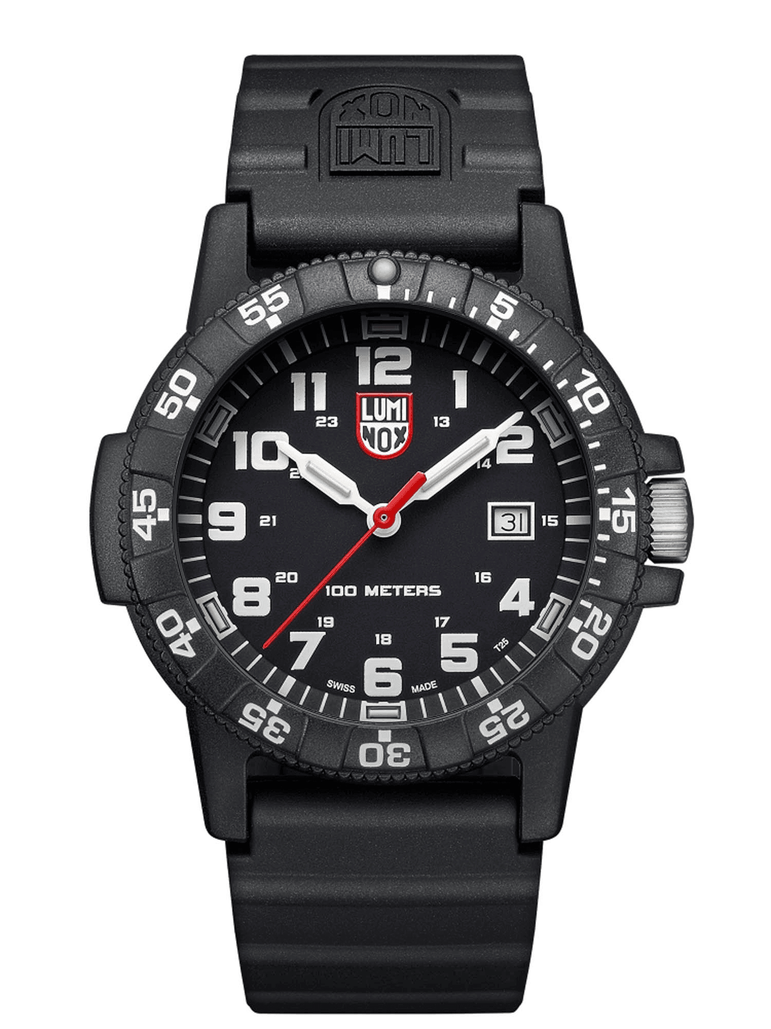 Luminox Men's Black PVD Quartz Sport Watch Black Dial