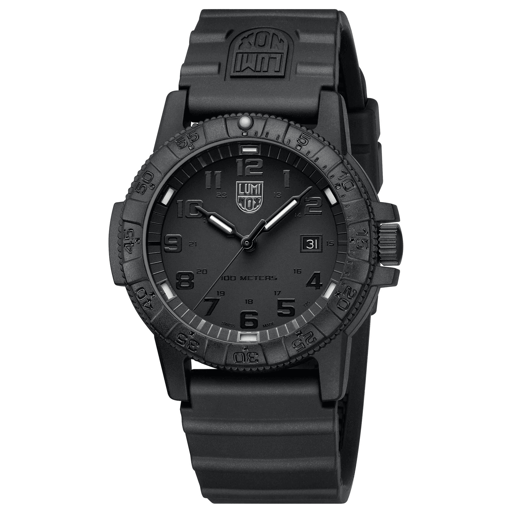 Luminox Men's Black PVD Quartz Sport Watch Black Dial