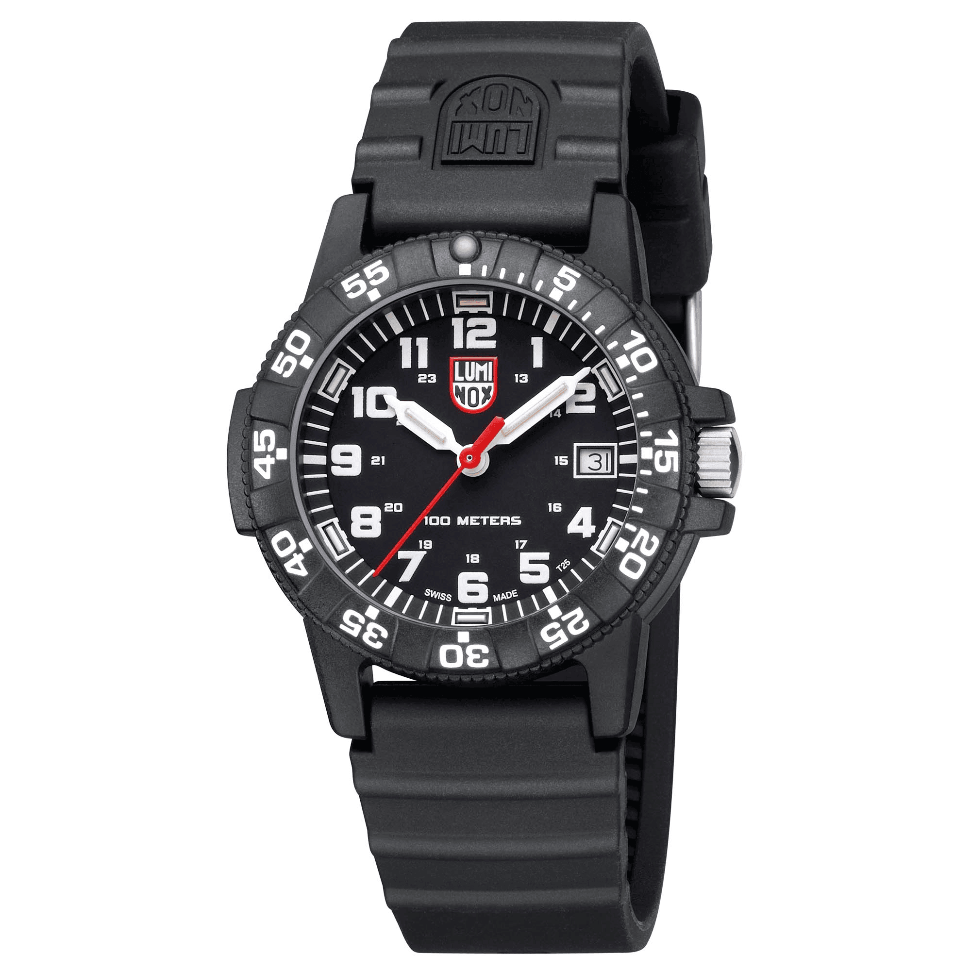 Luminox Men's Black PVD Quartz Sport Watch Black Dial