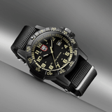 Luminox Men's Black PVD Quartz Sport Watch Black Dial