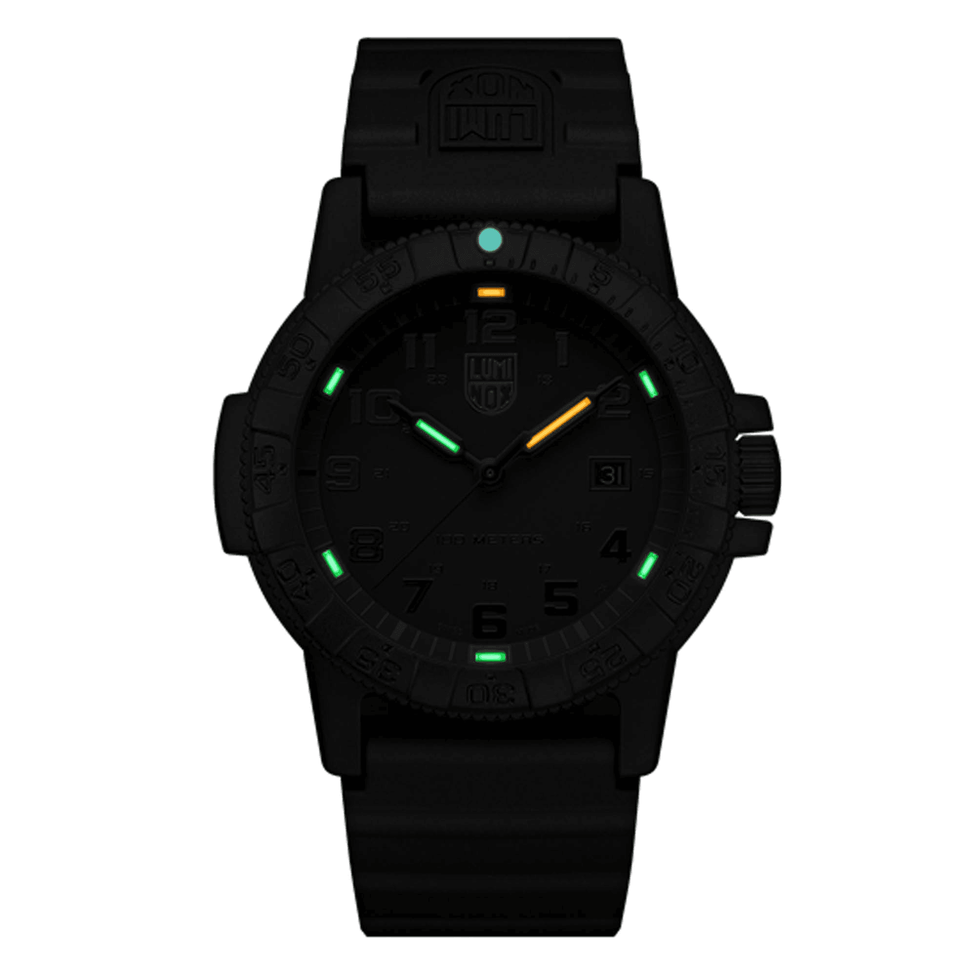 Luminox Men's Black PVD Quartz Sport Watch Black Dial