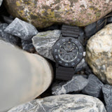 Luminox Men's Black PVD Quartz Sport Watch Black Dial