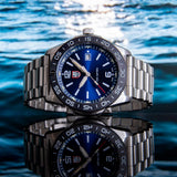 Luminox Men's Stainless Steel Quartz Sport Watch Blue Dial