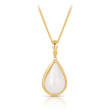 Mabe Pearl Pendant in 9ct Yellow Gold