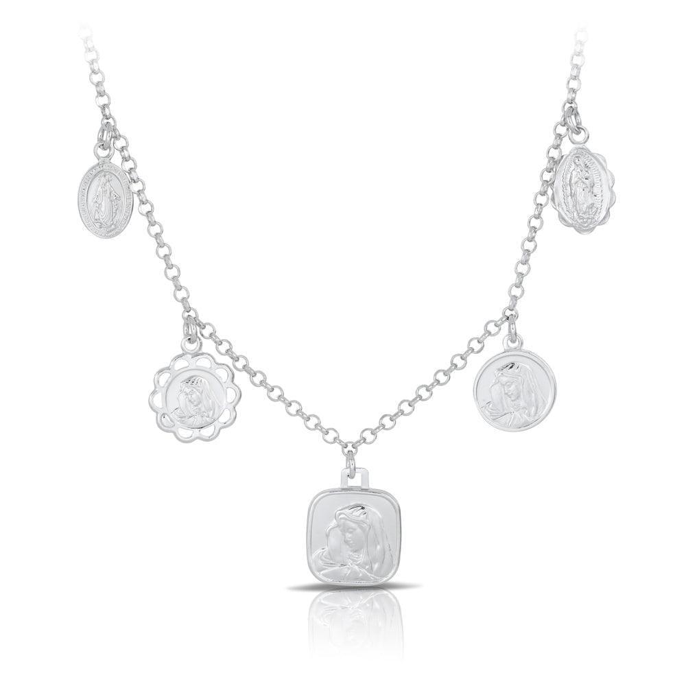 Mary Necklace in Sterling Silver - Wallace Bishop