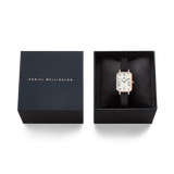 Daniel Wellington Quadro Roman Numerals Date Sheffield Rose Gold