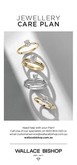 Wallace Bishop Jewellery Care Plan - 5 Years