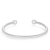Open Bangle in Sterling Silver