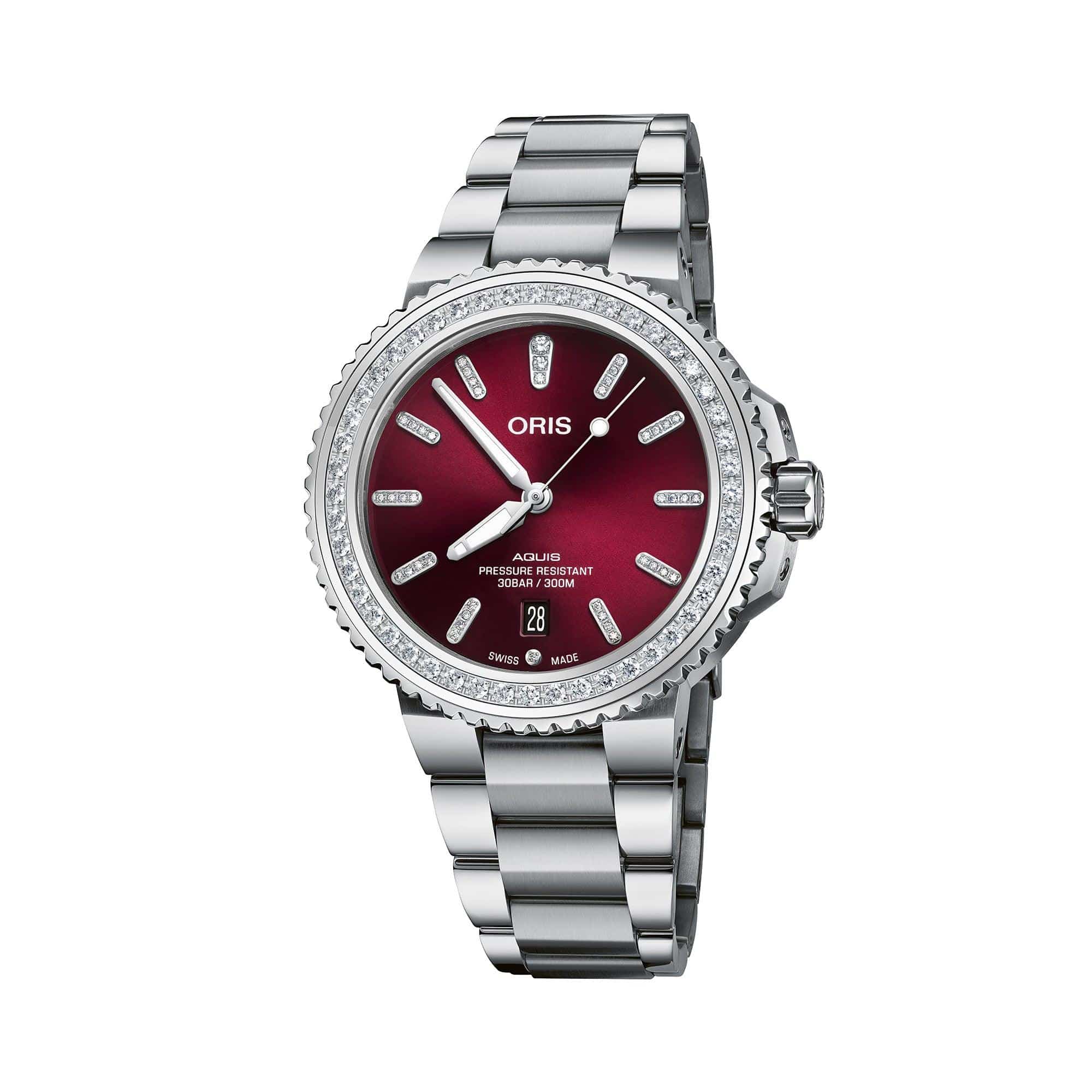 Oris Aquis Date Relief 41.50cmm Automatic Watch 733 7766 4998MB