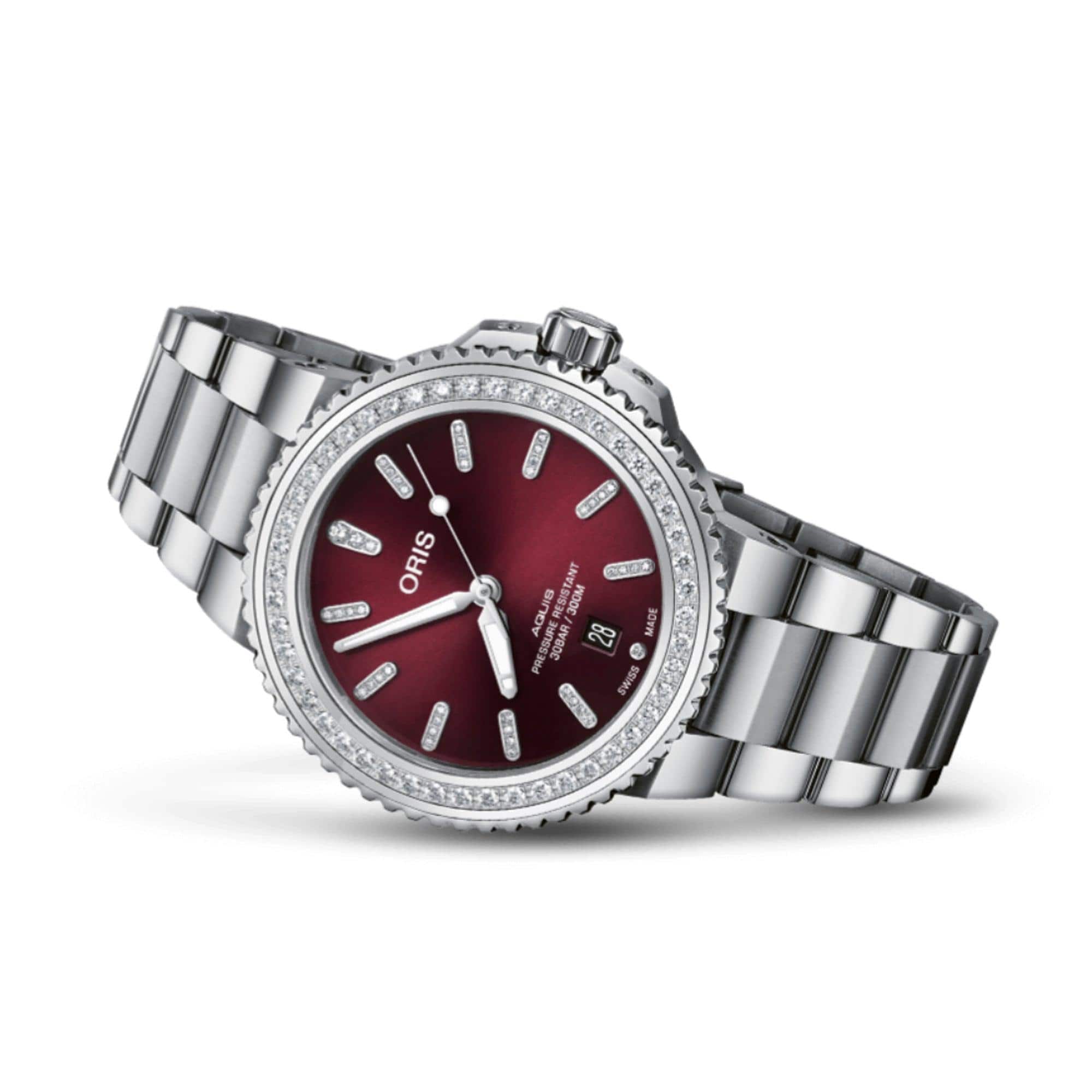 Oris Aquis Date Relief 41.50cmm Automatic Watch 733 7766 4998MB