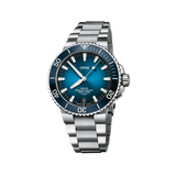 Oris Aquis Men's 43.5mm Stainless Steel Automatic Watch 400 7763 4135MB - Wallace Bishop