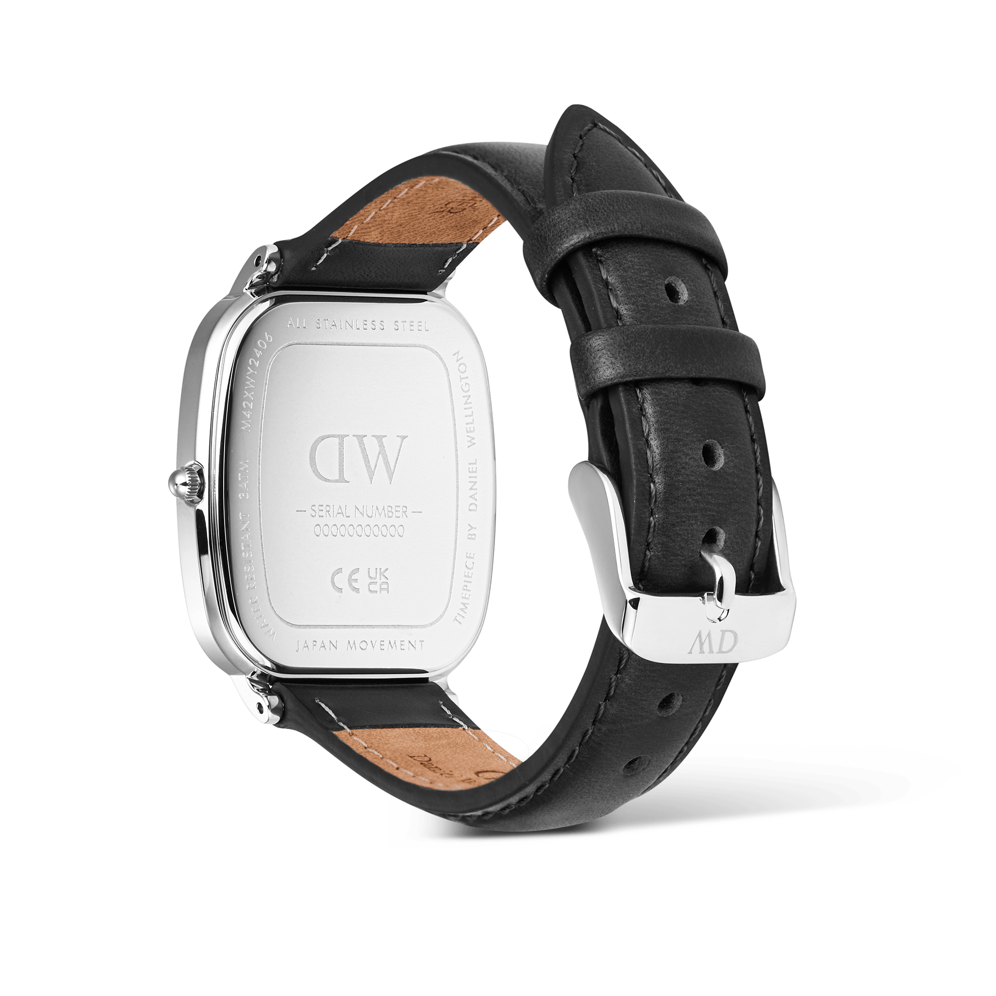 Daniel Wellington Marlon Sheffield Linen Silver Watch