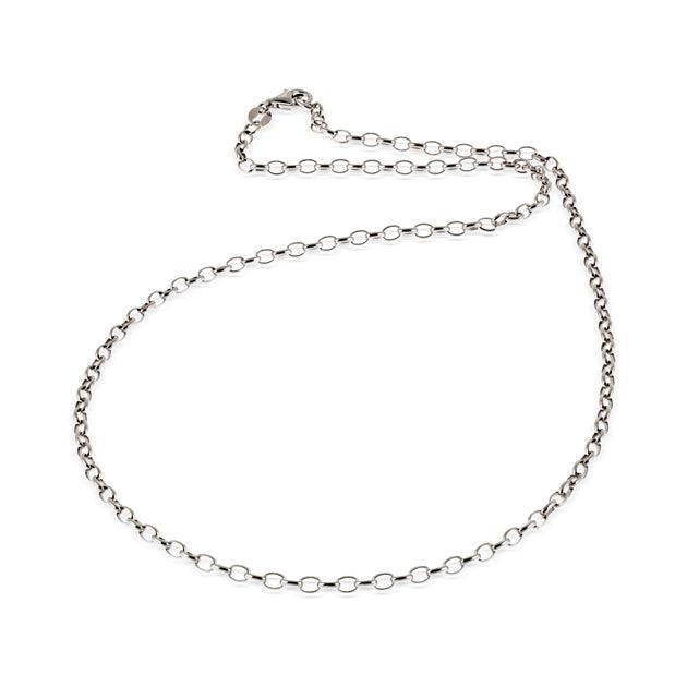 Oval Belcher Chain in Sterling Silver - Wallace Bishop