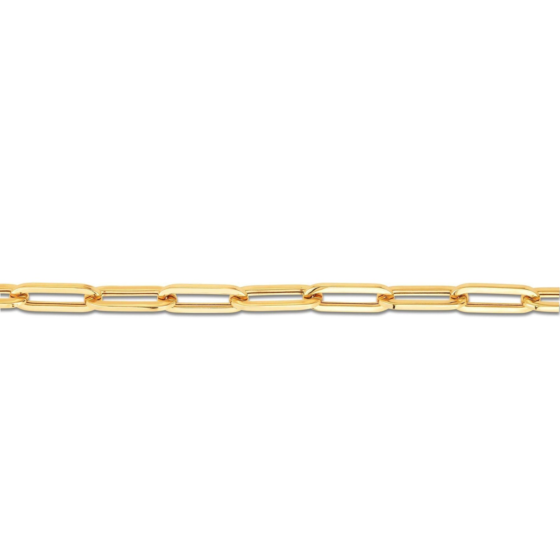 Paperclip Bracelet in 9ct Yellow Gold - Wallace Bishop