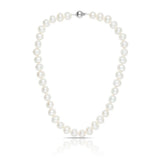 11mm Freshwater Pearl Strand Necklace with Sterling Silver Clasp