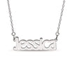 Personalised Name Necklace (Hobo Dee Font) - Wallace Bishop