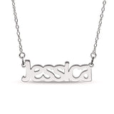 Personalised Name Necklace (Hobo Dee Font) - Wallace Bishop