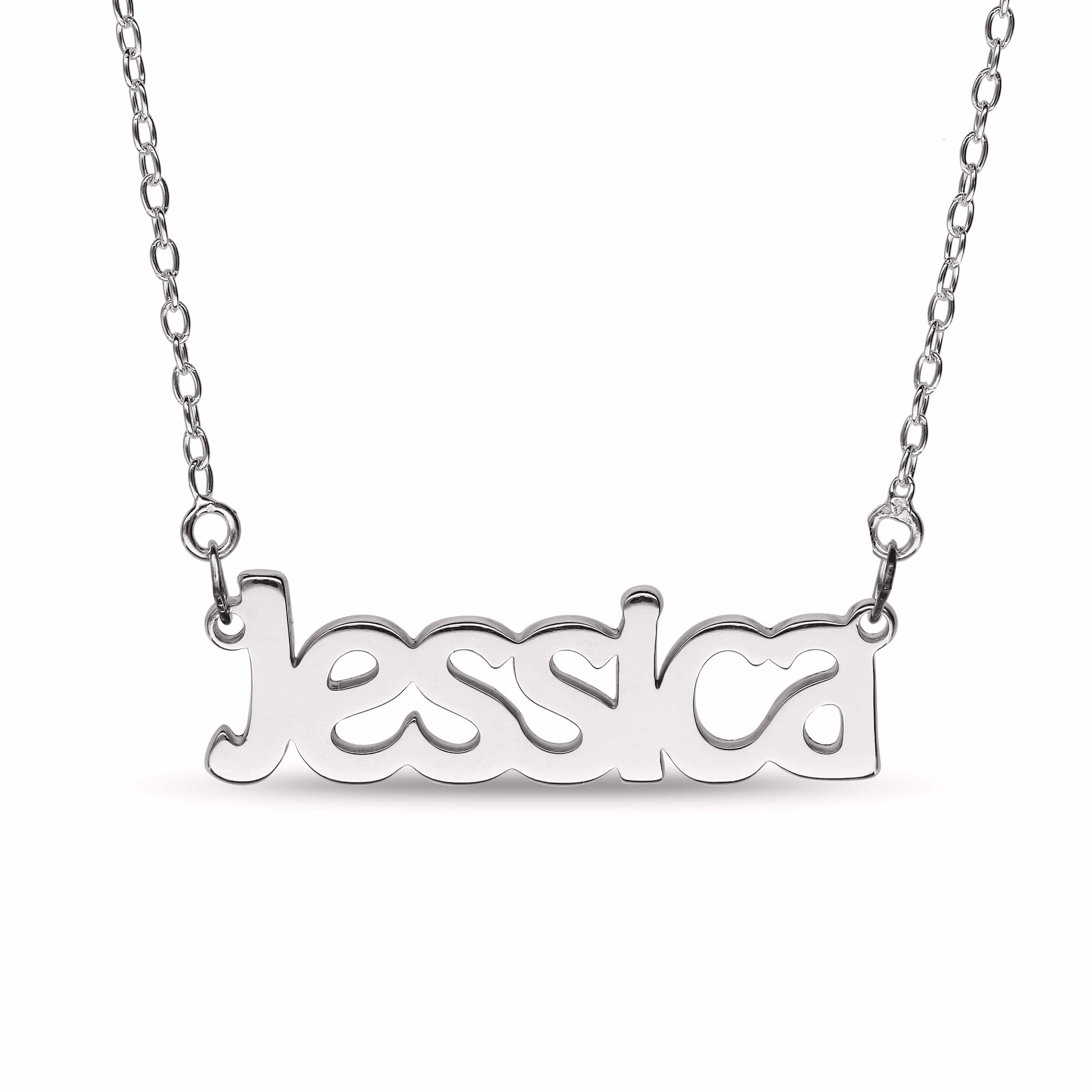 Personalised Name Necklace (Hobo Dee Font)