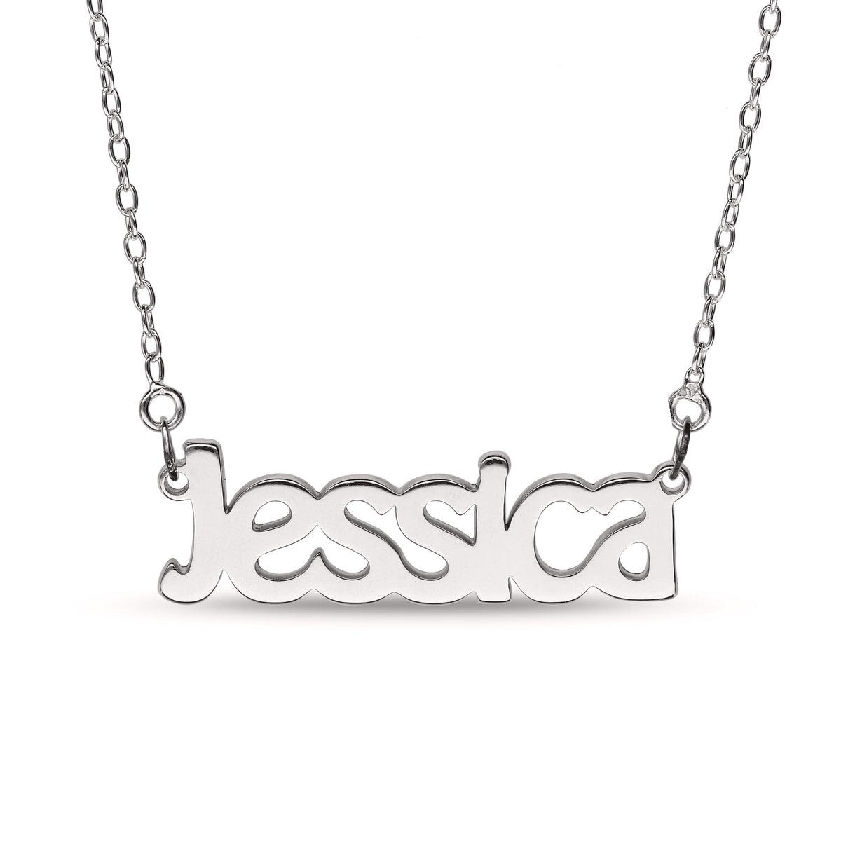 Personalised Name Necklace (Hobo Dee Font) - Wallace Bishop