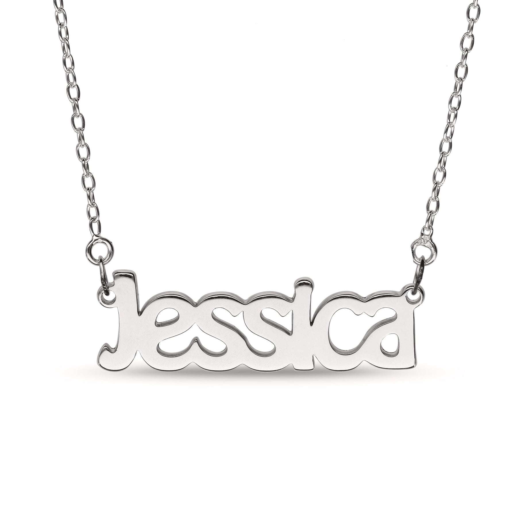 Personalised Name Necklace (Hobo Dee Font) - Wallace Bishop