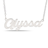 Personalised Name Necklace (Saint Elia Font)