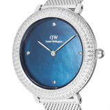 Daniel Wellington Crystalline Bezel Sterling Blue Watch
