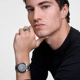 Daniel Wellington Iconic Paradigma Link Black Enamel Watch