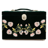 Wolf Zoe Large Jewellery Box Forest Green 393012