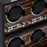 Wolf Roadster 8 Piece Watch Winder Black 459356