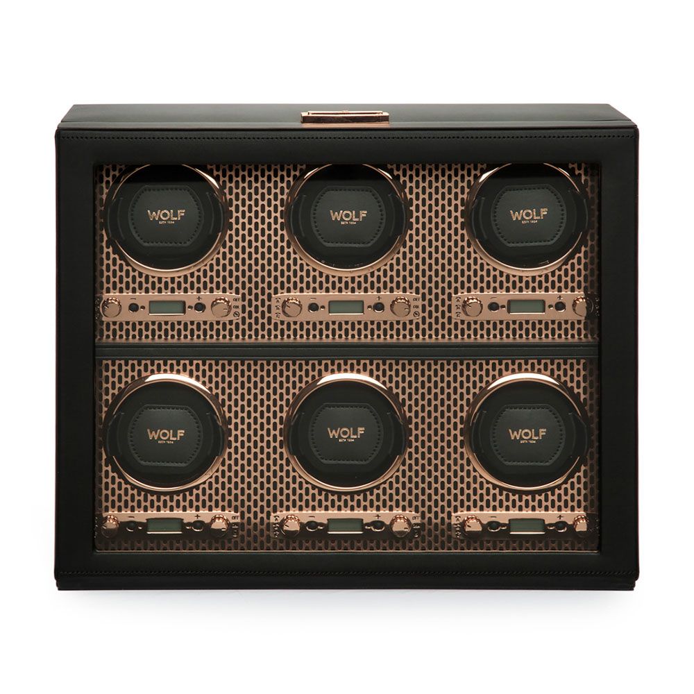 Wolf Axis 6 Piece Watch Winder 469616