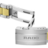 Rado HyperChrome Quartz Mens 41.5mm Watch Black Dial