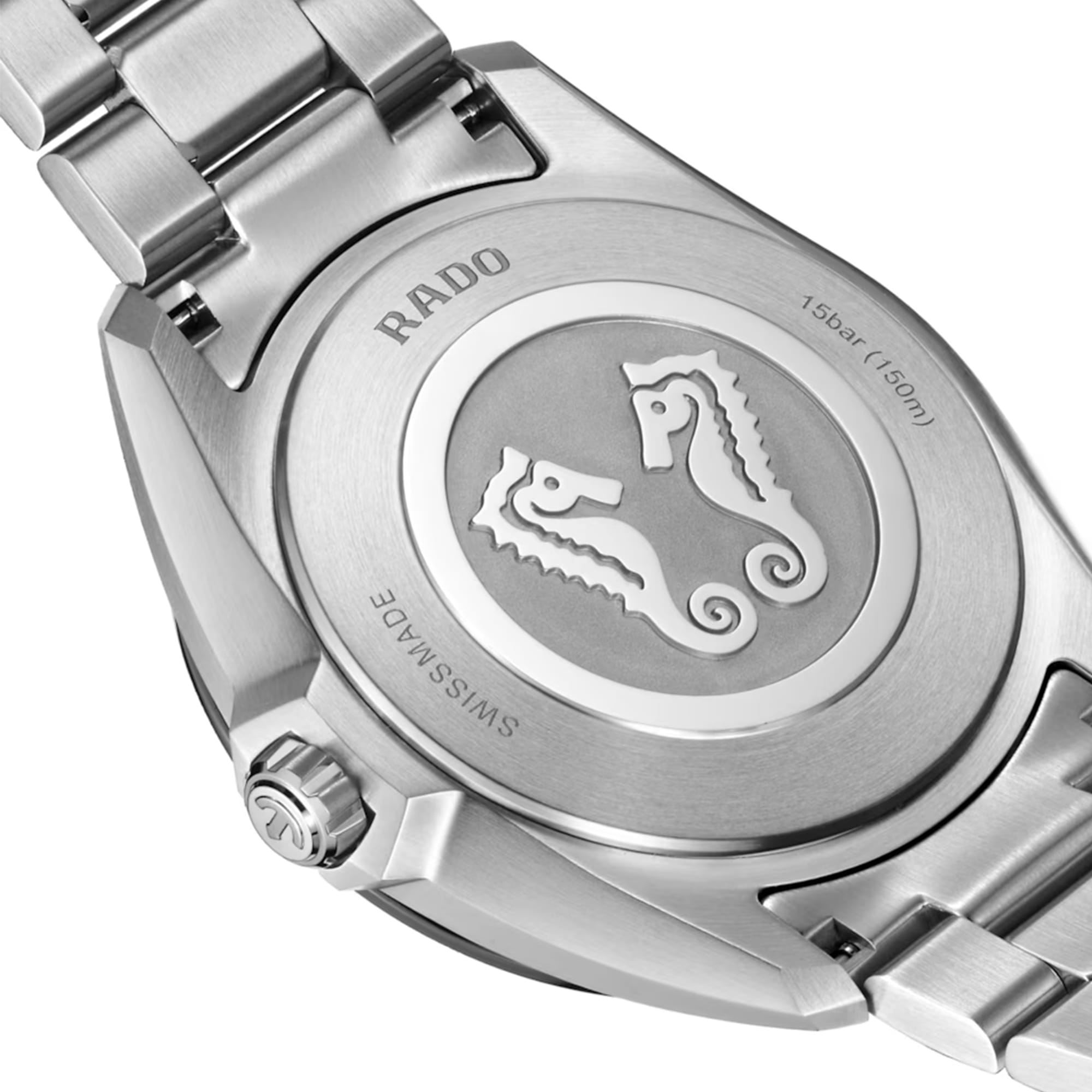 Rado HyperChrome Quartz Mens 41.5mm Watch Green Dial R32280313