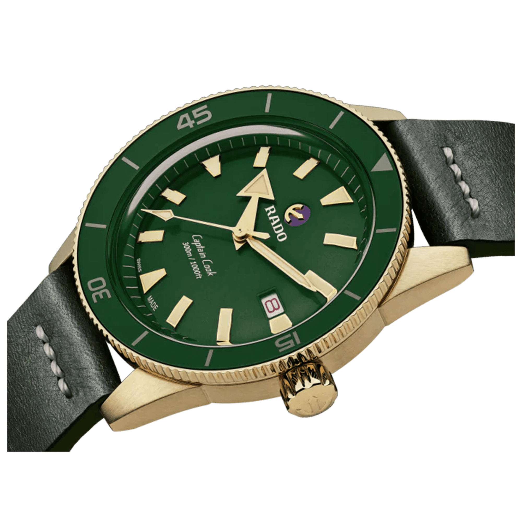 Rado Captain Cook Men's 42mm Bronze Automatic Watch R32504315