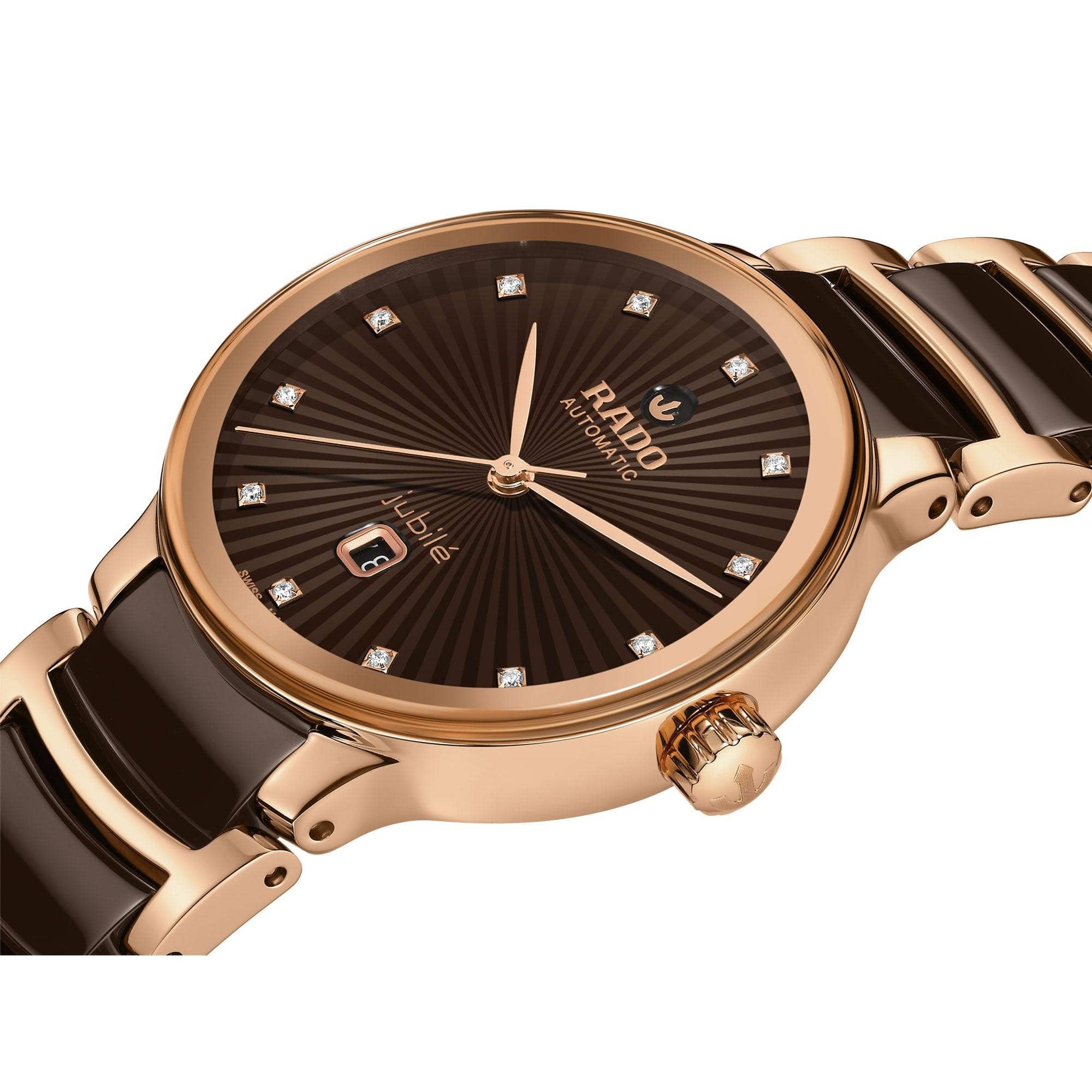 Rado Centrix Diamonds Automatic Bronze Watch R30019732