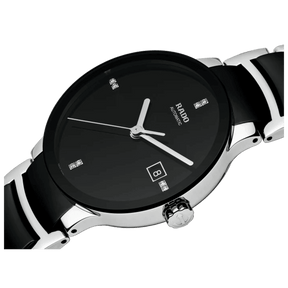 Rado Centrix Men's 38mm Ceramic & Stainless Steel Automatic Watch R30941702 - Wallace Bishop