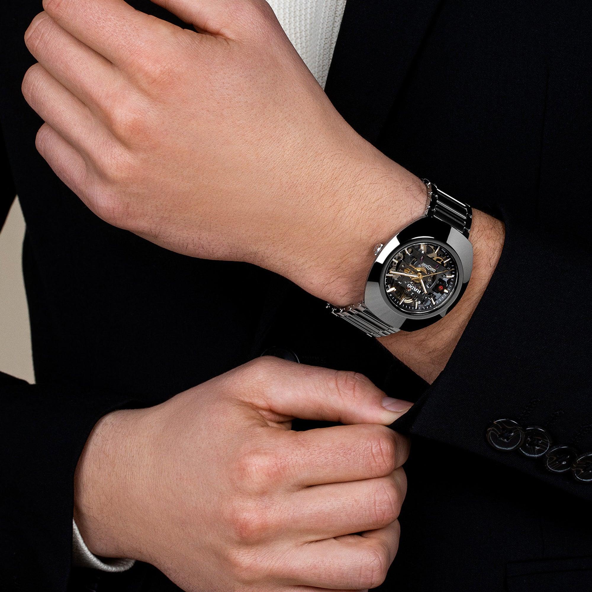 Rado DiaStar Original Skeleton 38mm Automatic Watch R12162153 - Wallace Bishop