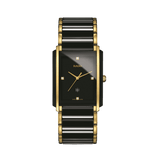 Rado Integral Men's 31mm Ceramic & Gold Plated Quartz Watch R20204712 - Wallace Bishop