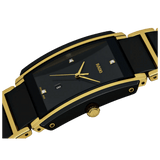 Rado Integral Men's 31mm Ceramic & Gold Plated Quartz Watch R20204712 - Wallace Bishop