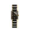 Rado Integral Women's Ceramic & Gold Plated Quartz Watch R20845712 - Wallace Bishop