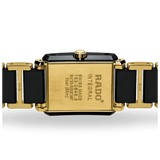 Rado Integral Women's Ceramic & Gold Plated Quartz Watch R20845712 - Wallace Bishop